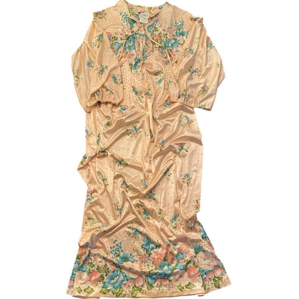 Vintage 70s Floral Robe